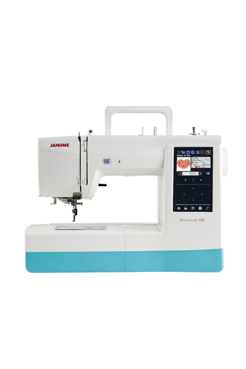 Janome MC100E Embroidery Machine l Frank Nutt Sewing Machines l Shop Online