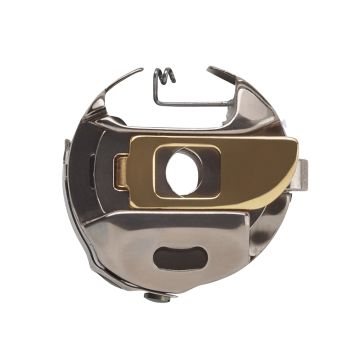 Bernina Rotary Bobbin Case for Embroidery (Gold Latch) 