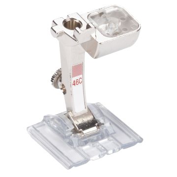 Bernina Pintuck and Decorative Stitch Foot with Clear Sole # 46C