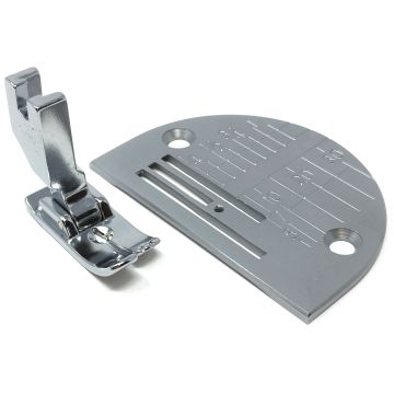 Janome Straight Stitch Foot and Needle Plate for Fine Fabrics - 1600P