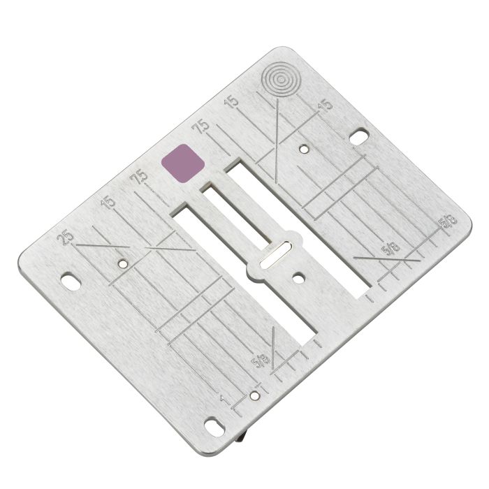 Bernina 9mm Stitch plate with narrow needle opening (5.5mm) 