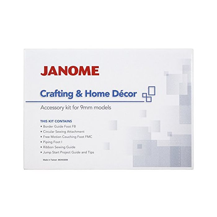 Janome Crafting and Home Decor Accessory Kit 