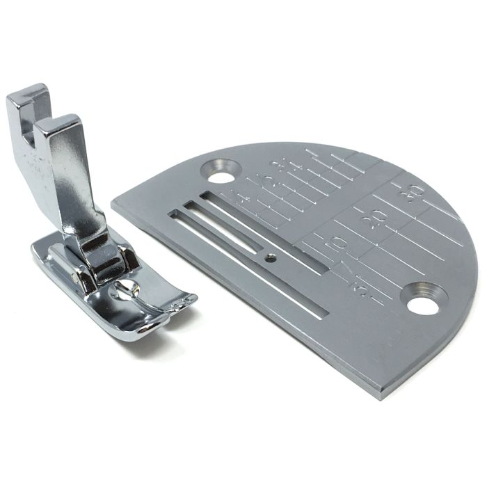 Janome Straight Stitch Foot and Needle Plate for Fine Fabrics 1600P