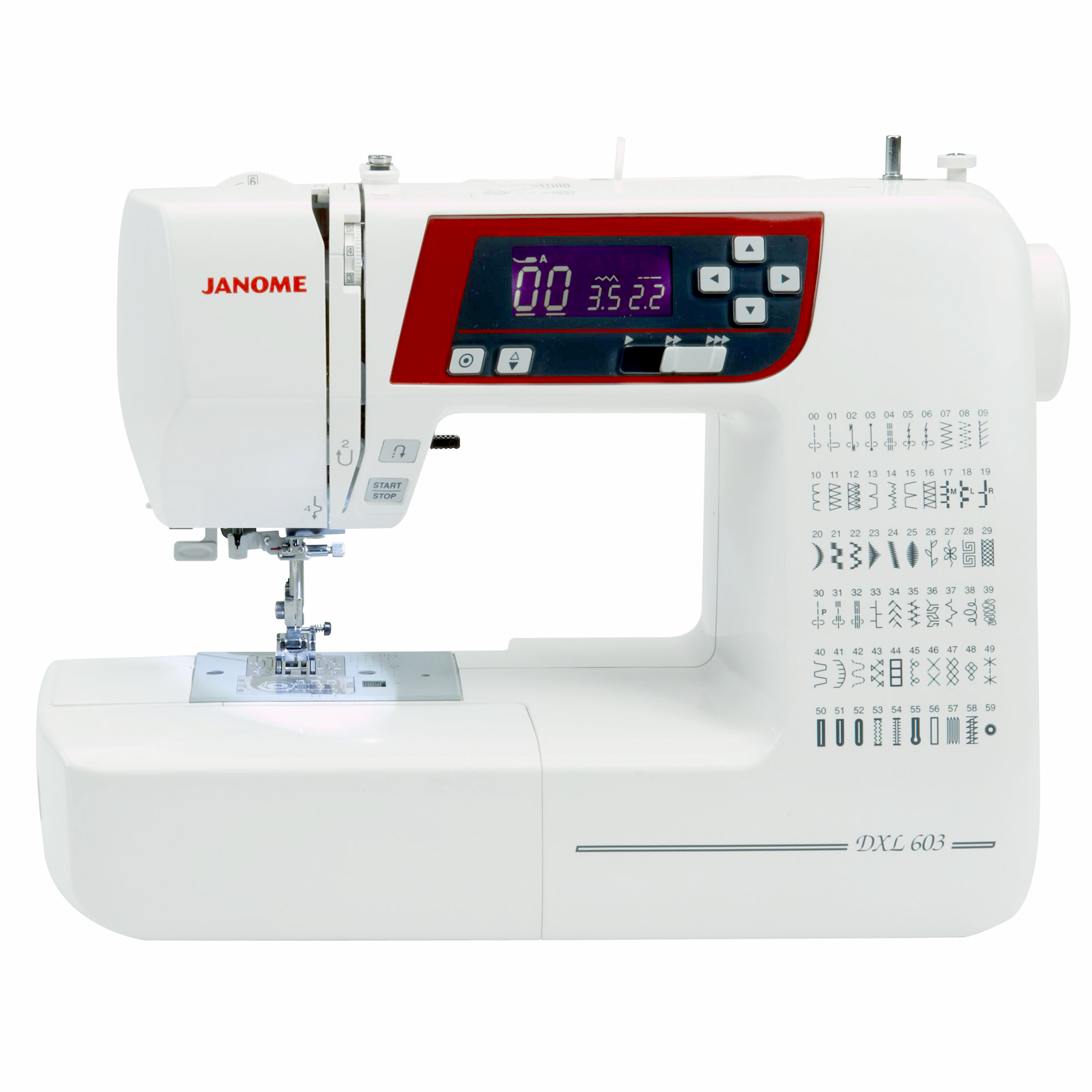 Janome DXL603 Frank Nutt Sewing Machines Ltd Buy Online